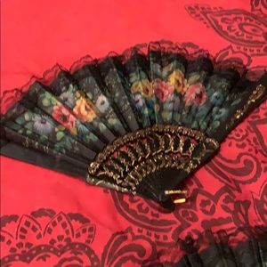 NEW SPANISH HAND HELD FANS-4 different prints